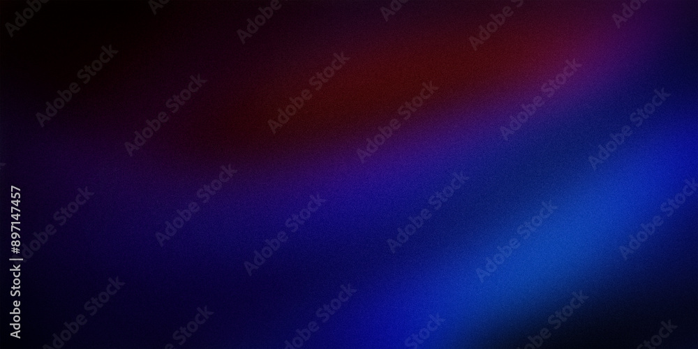 Fototapeta premium Dark gradient background with rich red, deep blue, and purple hues. Ideal for modern, creative, and stylish design projects