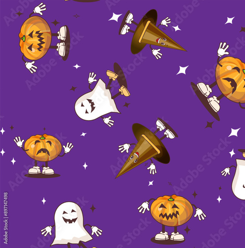 halloween spooky pattern, spooky groovi, scary ghost, horror ghost