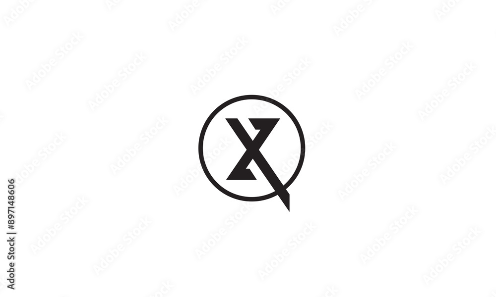 XX, X, Abstract Letters Logo Monogram XX, X, Abstract Letters Logo Monogram