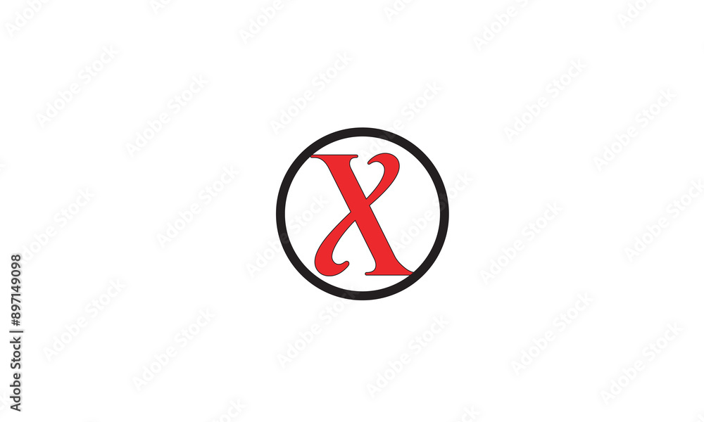 XX, X, Abstract Letters Logo Monogram XX, X, Abstract Letters Logo Monogram