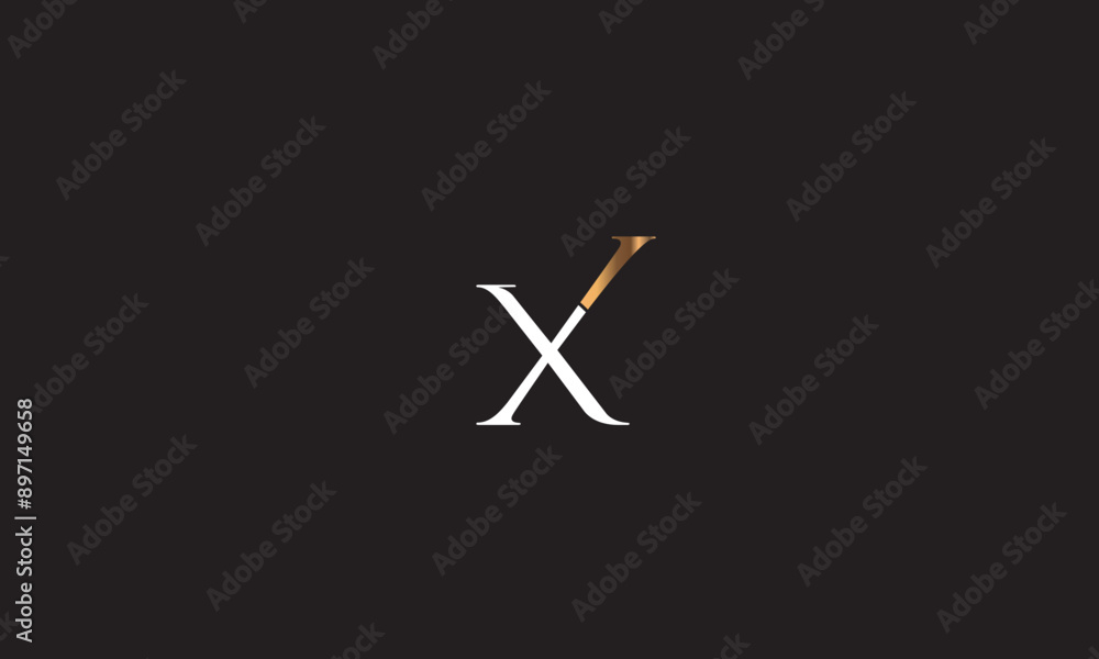 XX, X, Abstract Letters Logo Monogram XX, X, Abstract Letters Logo Monogram