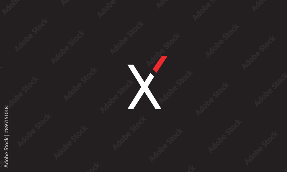 XX, X, Abstract Letters Logo Monogram XX, X, Abstract Letters Logo Monogram