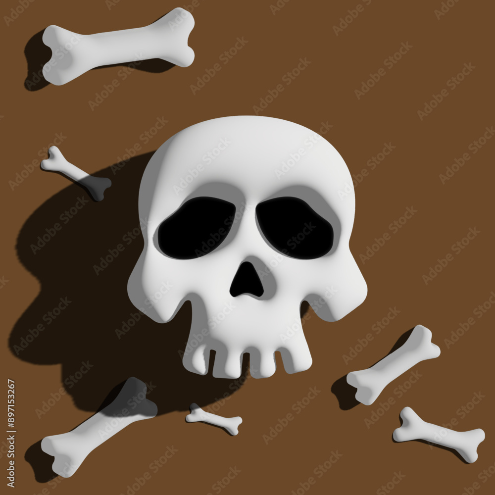 Halloween skull Halloween skull