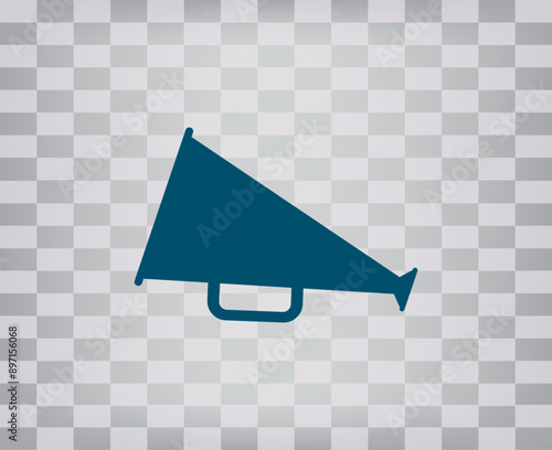 Vector icon on gray background with gradient