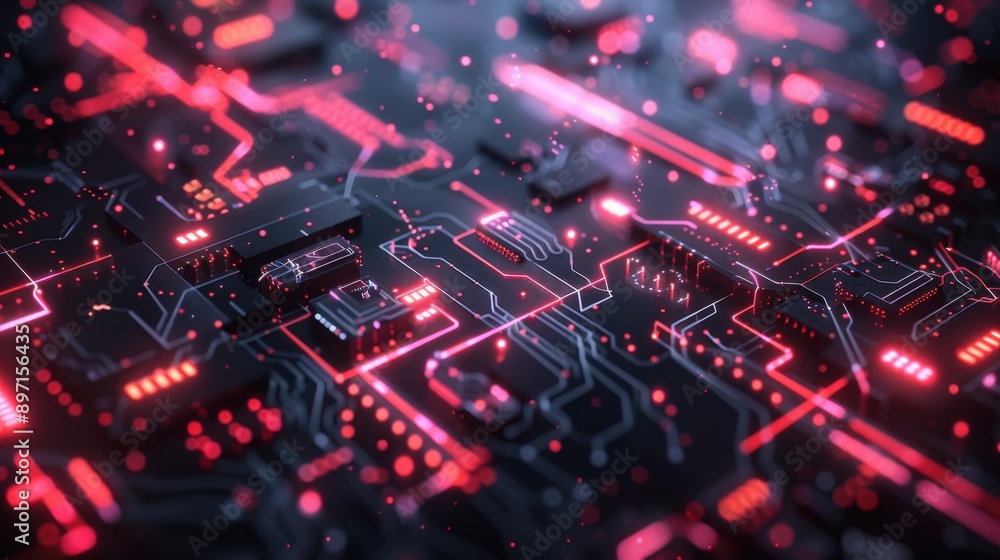 AI connectivity map, steel grey backdrop, neon pink circuits, illuminated nodes, futuristic and complex. AI connectivity map, steel grey backdrop, neon pink circuits, illuminated nodes, futuristic and complex.