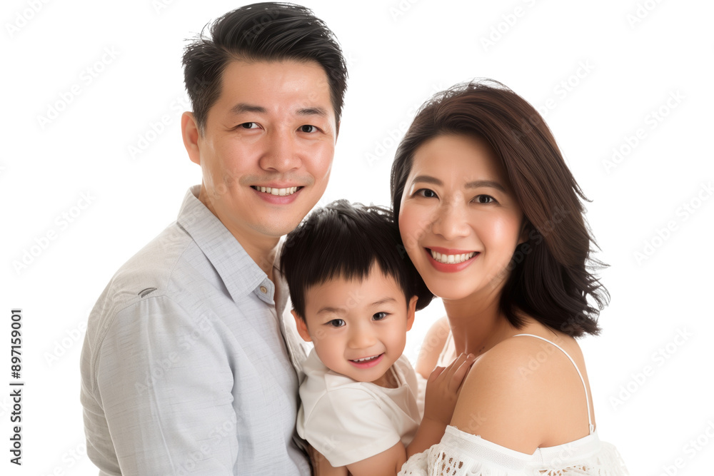 Family father mother son daughter kid studio photo white background Family father mother son daughter kid studio photo white background