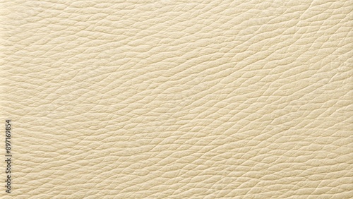 Creamy white leather texture with subtle grain and smooth finish, perfect for backgrounds and design elements, high-resolution detail.