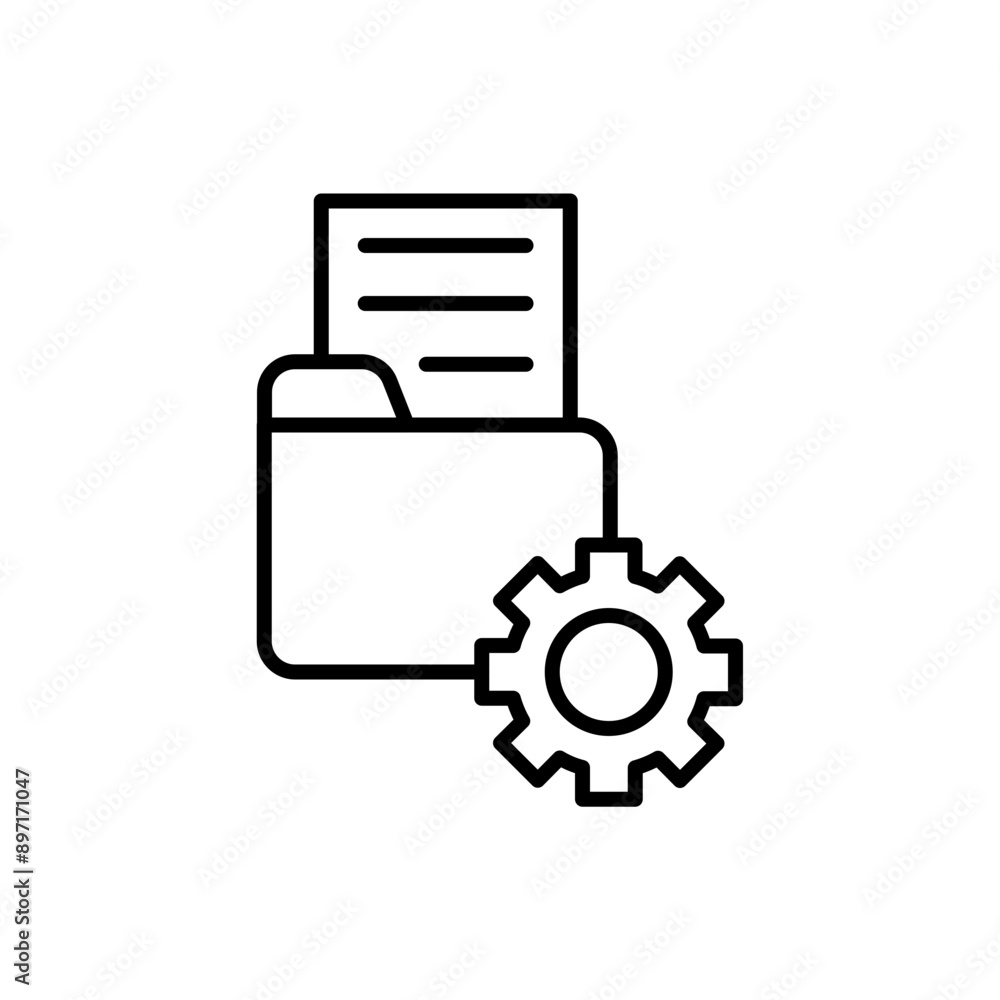Technical documentation outline icons, minimalist vector illustration ,simple transparent graphic element .Isolated on white background Technical documentation outline icons, minimalist vector illustration ,simple transparent graphic element .Isolated on white background