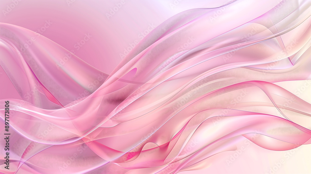 Pink lightweight fabric mesh, texture of the fabric, beautifully draped background. generative ai Pink lightweight fabric mesh, texture of the fabric, beautifully draped background. generative ai