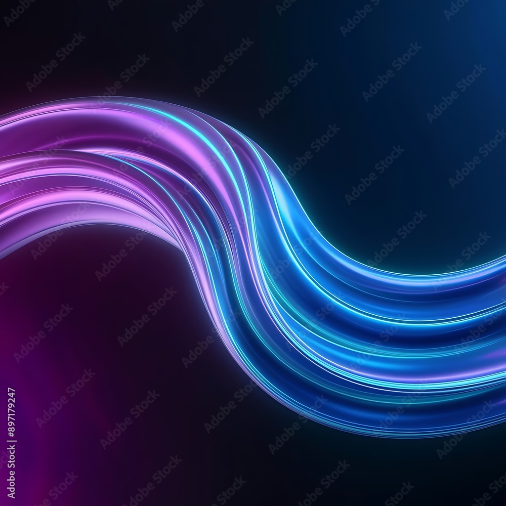 Abstract fluid 3d render holographic iridescent neon curved wave in motion dark background Gradient design background wallpaper Abstract fluid 3d render holographic iridescent neon curved wave in motion dark background Gradient design background wallpaper