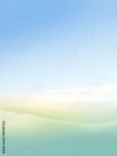 abstract backdrop with blue sky