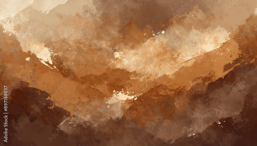 Abstract Background Texture Earth Tones. Dynamic Splash of Browns and Beiges in a Fluid, Artistic Composition with Organic Shapes and Flowing Patterns Abstract Background Texture Earth Tones. Dynamic Splash of Browns and Beiges in a Fluid, Artistic Composition with Organic Shapes and Flowing Patterns