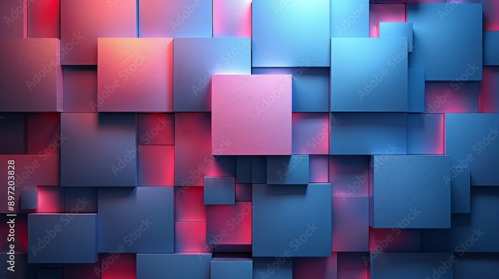 Abstract geometric composition, chaotic background. Futuristic background with multicolored glowing lights. Abstract geometric composition, chaotic background. Futuristic background with multicolored glowing lights.