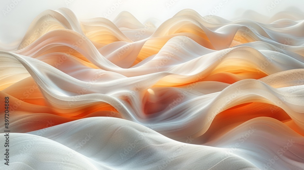 Fototapeta premium Abstract geometric shapes. Futuristic background design.