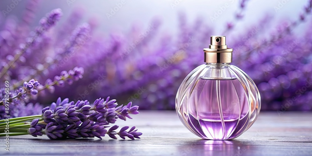 Lavender perfume bottle with elegant design and soft purple color , fragrance, lavender, beauty, aroma, bottle Lavender perfume bottle with elegant design and soft purple color , fragrance, lavender, beauty, aroma, bottle