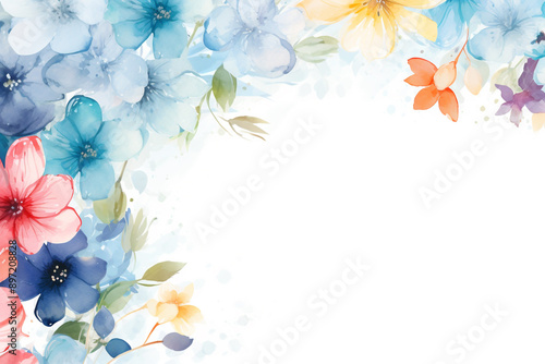 Chic Watercolor Calla Lily Dreamscape Ethereal Watercolor Anemone Abundance