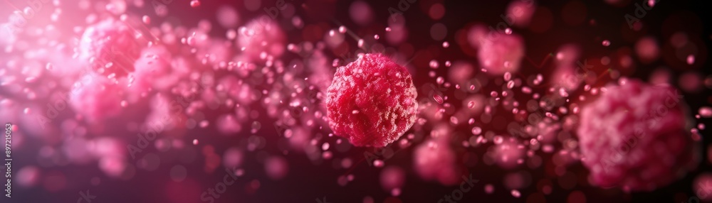 Platelet and blood cells, 3D red effect, flowing vein, close up, abstract health art, dynamic, Multilayer, medical illustration Platelet and blood cells, 3D red effect, flowing vein, close up, abstract health art, dynamic, Multilayer, medical illustration