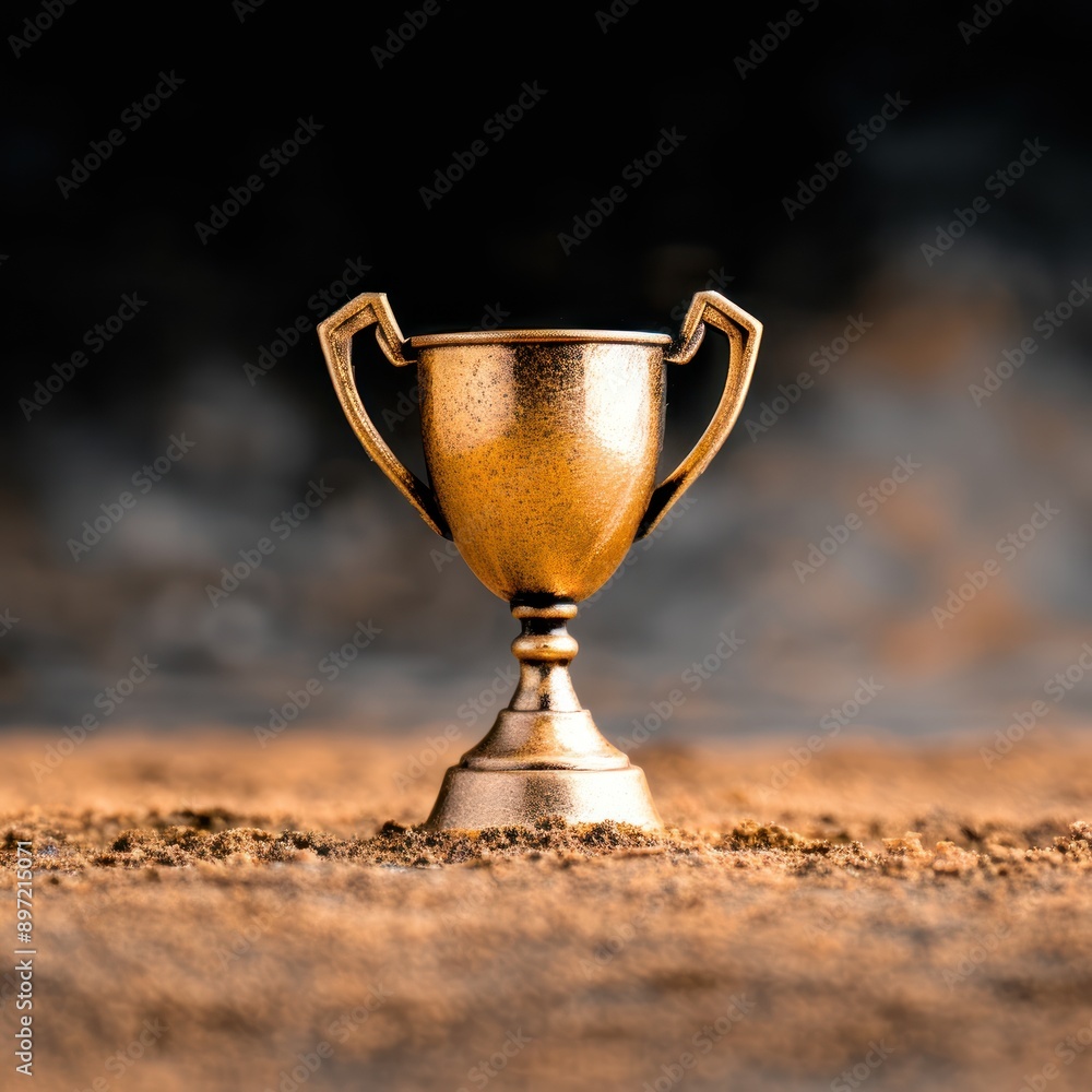 Podium award, silver trophy, first place, focus on, achievement and honor, dynamic, Double exposure, sports venue Podium award, silver trophy, first place, focus on, achievement and honor, dynamic, Double exposure, sports venue
