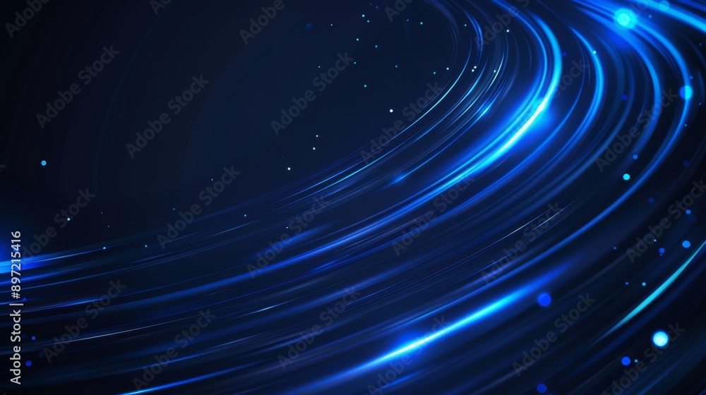 Dynamic abstract blue light streaks on a dark background. Perfect for tech, futuristic, or digital themes. Dynamic abstract blue light streaks on a dark background. Perfect for tech, futuristic, or digital themes.