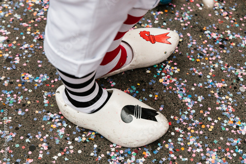 holzschuh an der Basler Fasnacht	 photo