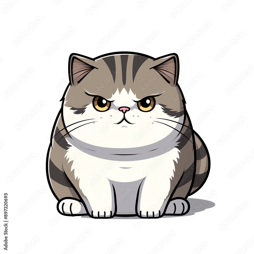 a cartoon of a cat a cartoon of a cat