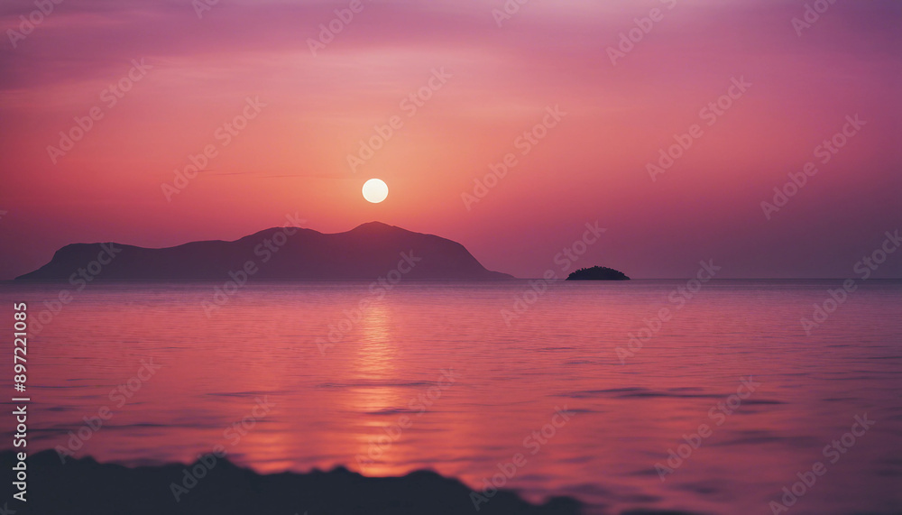 A breathtaking sunset over the sea, with the sky painted in hues of orange, pink, and purple
A breathtaking sunset over the sea, with the sky painted in hues of orange, pink, and purple