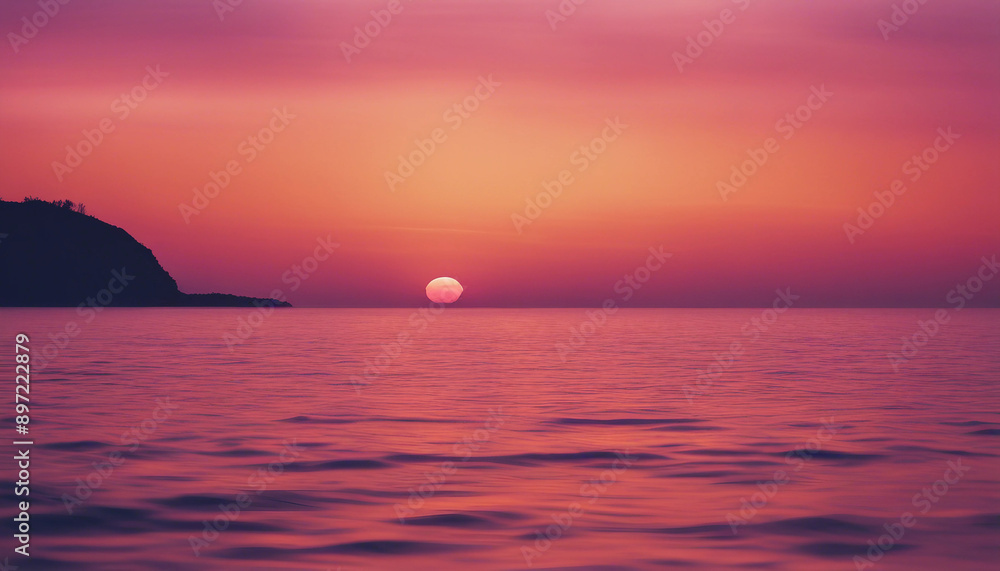 A breathtaking sunset over the sea, with the sky painted in hues of orange, pink, and purple
A breathtaking sunset over the sea, with the sky painted in hues of orange, pink, and purple