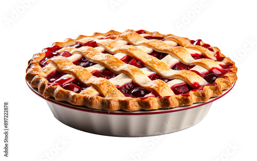 a pie in a pie pan