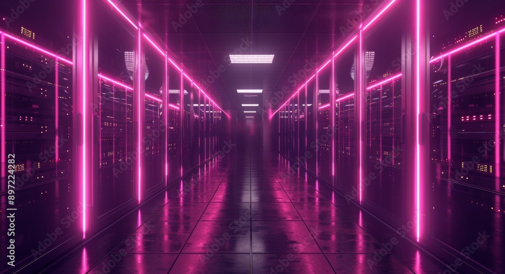 network server room with computers for digital communications and internet,abstract data concept, Cryptocurrency mining rig room network server room with computers for digital communications and internet,abstract data concept, Cryptocurrency mining rig room
