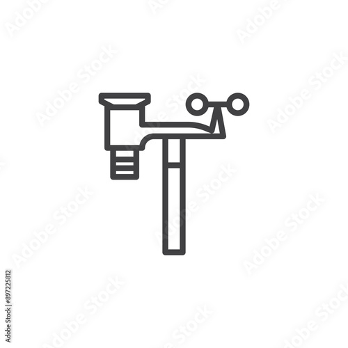 Weather Station line icon