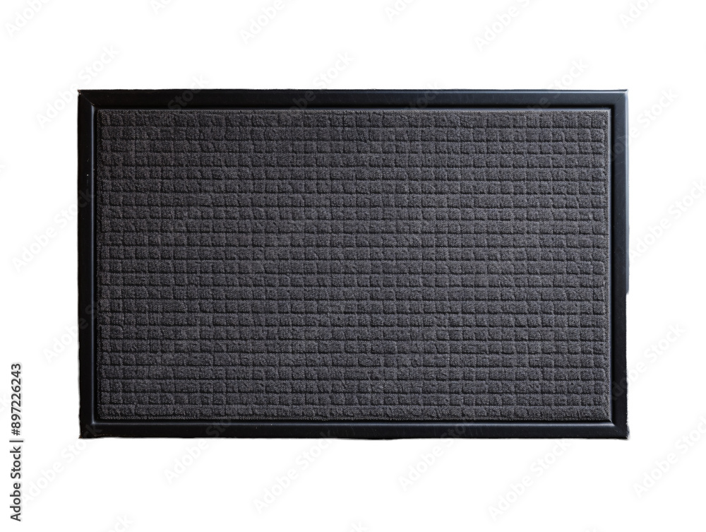 a black rectangular object with a black border a black rectangular object with a black border