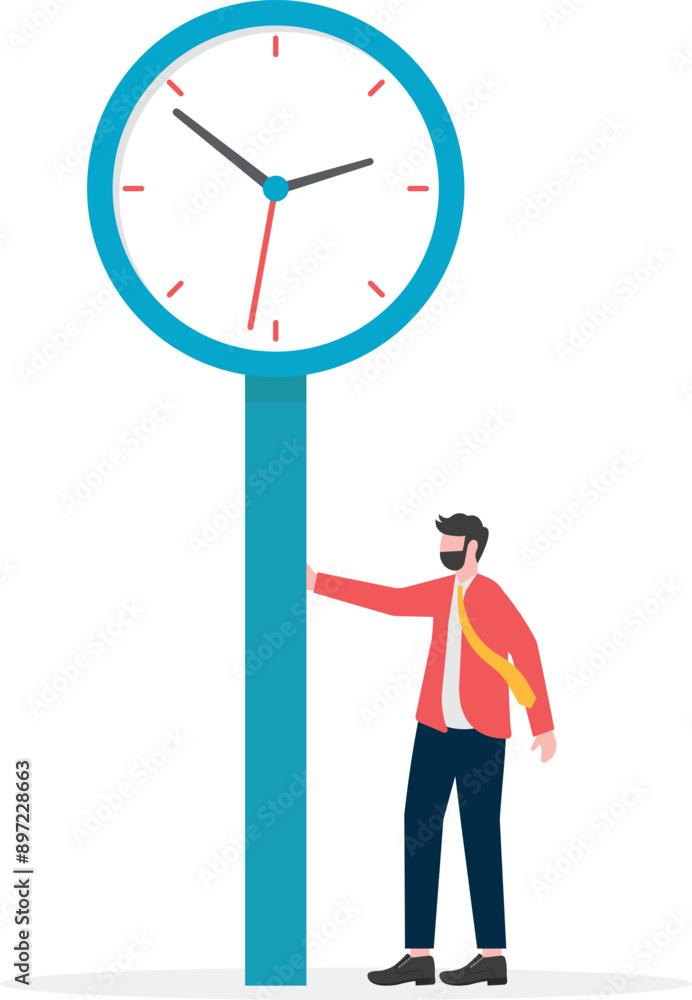 Time with businessman, business concept, wb and articles design,vector
Time with businessman, business concept, wb and articles design,vector