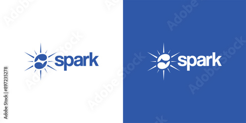 spark logo design unique