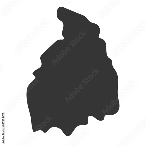 kurunegala vector map 