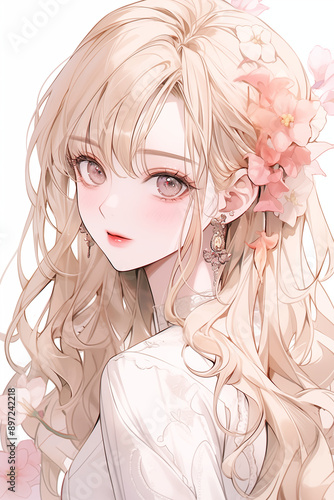 A woman of mysterious beauty.