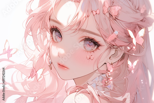 A woman of mysterious beauty.