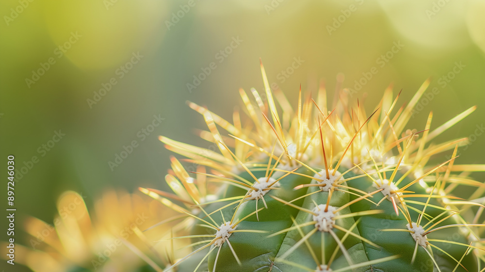 A macro shot of cactus spines, with a sharp focus on the textures and patterns, against a neutral, blurred background. A macro shot of cactus spines, with a sharp focus on the textures and patterns, against a neutral, blurred background.