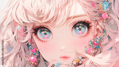 A woman of mysterious beauty.