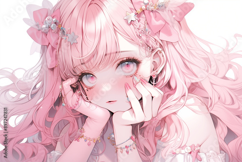 A woman of mysterious beauty.