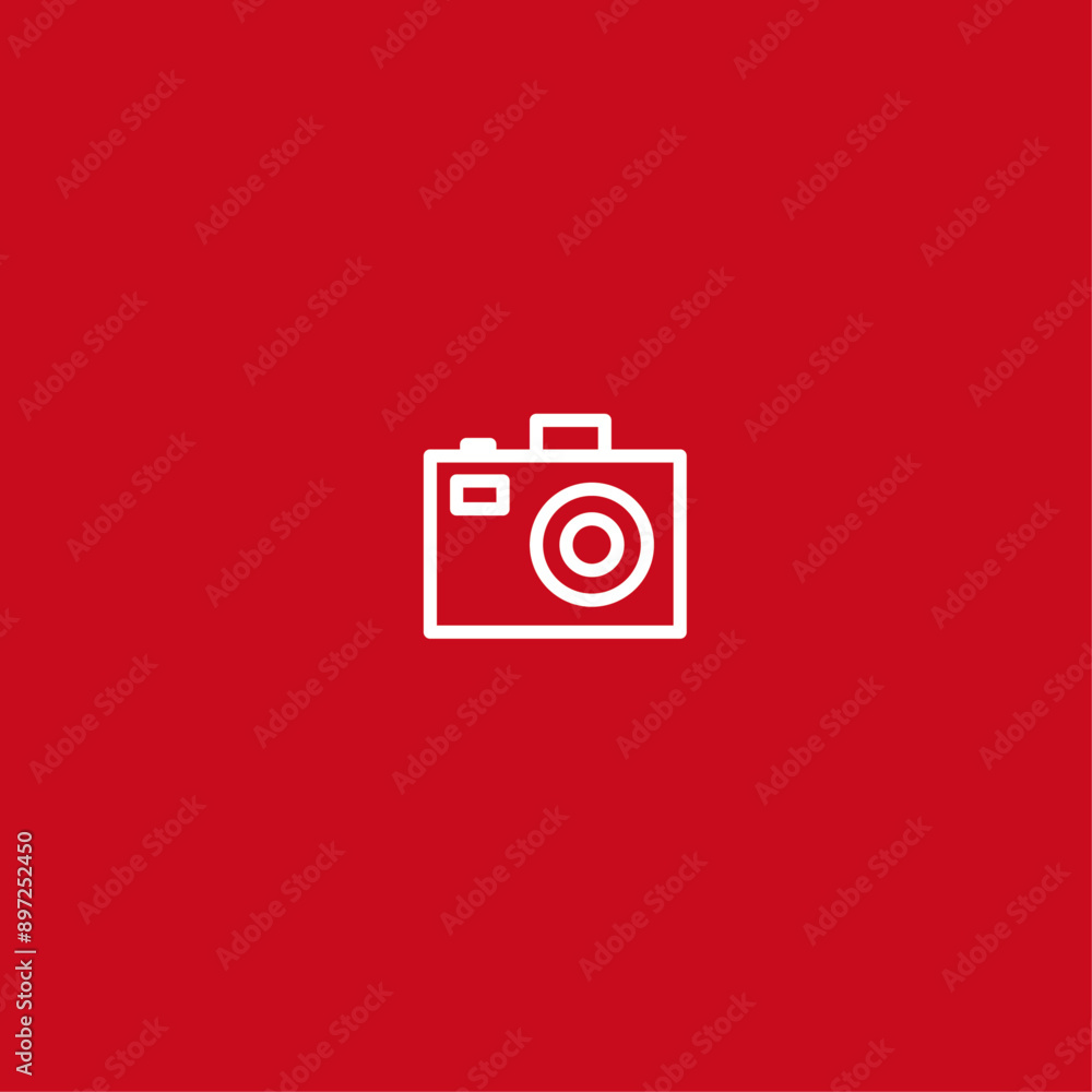 Camera icon flat vector design Camera icon flat vector design
