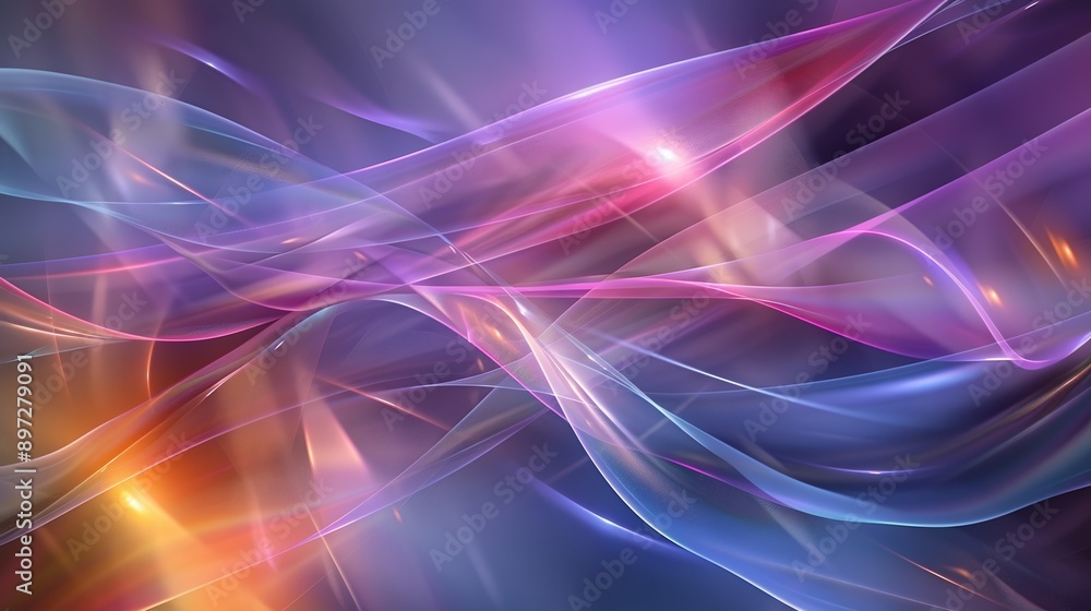Flowing purple wavy lines create a vibrant, modern design perfect for futuristic projects. Evokes magic and healing vibes for meditation or yoga Flowing purple wavy lines create a vibrant, modern design perfect for futuristic projects. Evokes magic and healing vibes for meditation or yoga