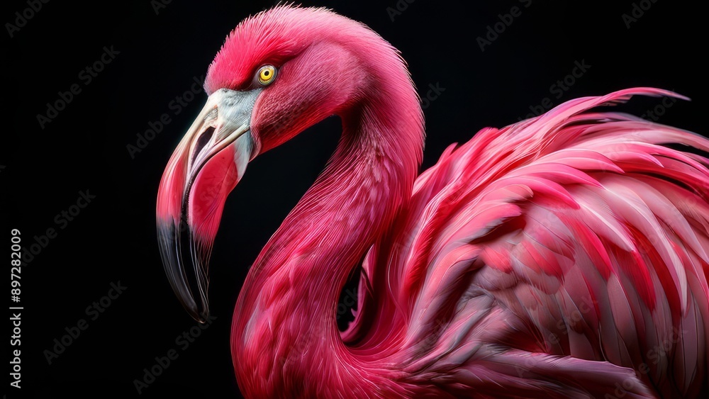 Obraz premium close up of a flamingo