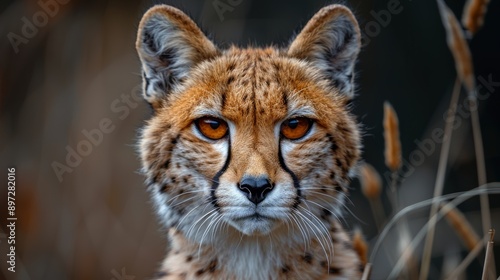 A Close-Up Portrait of a Cheetah in a Natural Setting © jul_photolover