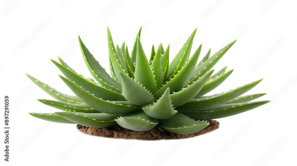 Aloe Ferox isolated on a white background Aloe Ferox isolated on a white background