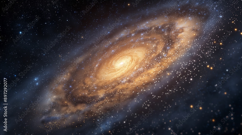 Fototapeta premium Milky way.