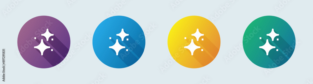 Highlight solid icon in flat design style. Favourite signs vector illustration. Highlight solid icon in flat design style. Favourite signs vector illustration.