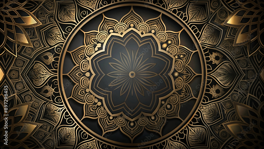 Golden antique frame with ornate details on a black background, featuring vintage architecture elements and church-inspired decorations Golden antique frame with ornate details on a black background, featuring vintage architecture elements and church-inspired decorations