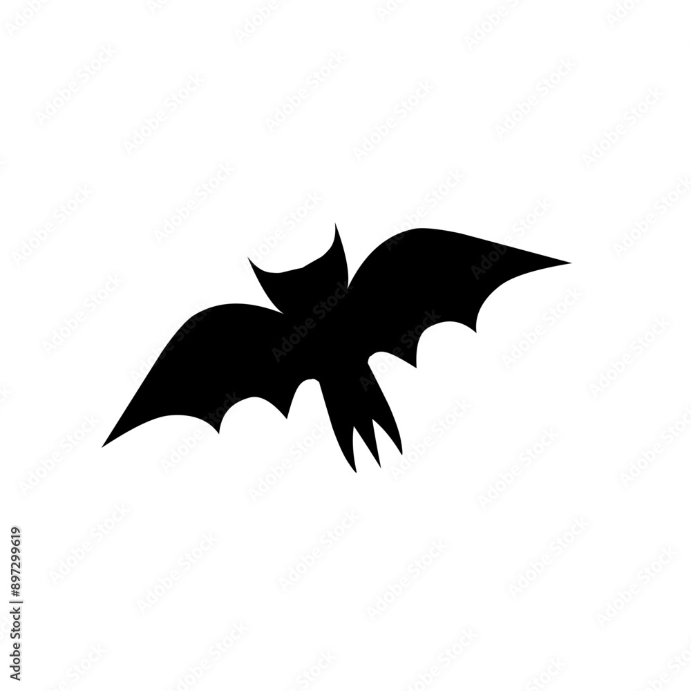 Halloween scary bat. Seamless vector background. Halloween scary bat. Seamless vector background.