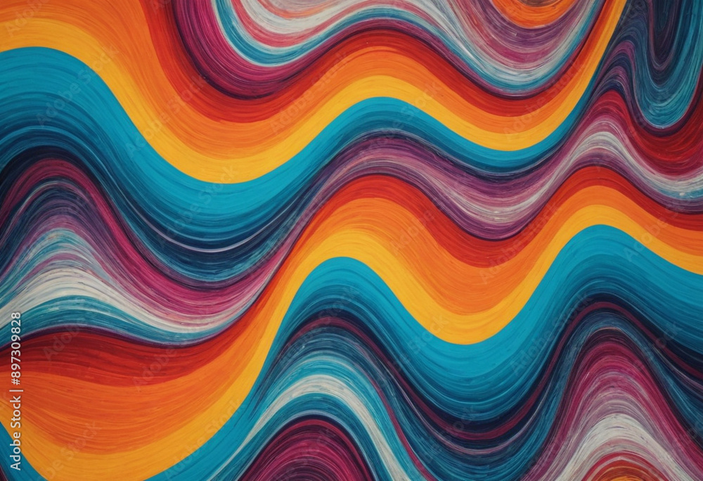 Abstract waves and lines in a fluid design. Abstract waves and lines in a fluid design.