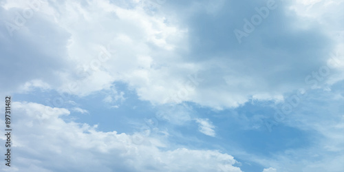 Blue clouds love winter-summer sky soft effect cloudscape, cloudy, heaven, cumulus, atmosphere crystal clear image wallpaper canvas pattern splashed seasonal trending beautiful high resolution art pai